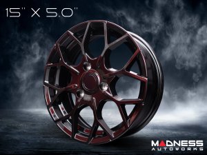 smart fortwo Custom Wheels - 451 Model - KUHLFX - Estremo Nero - Set of 4 - 15x5"/ 15x6"